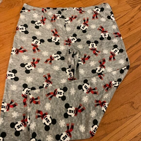 Disney size 2 XL Mickey Mouse micro fleece pajama/lounge pants - Picture 1 of 6
